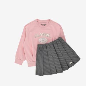 NBgC_라운드+스트라이프 스커트 셋업 (NK9YF3804G)