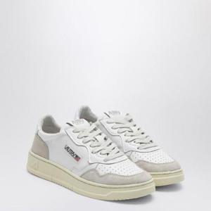 AUTRY White leather Medalist low top sneakers AULWLS33XIAUTRY-LS33