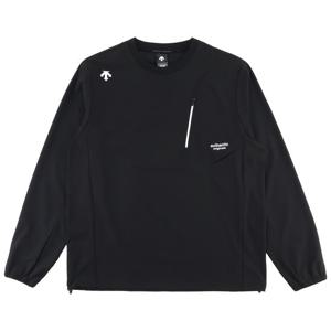 데상트 러닝 윈드블럭 맨투맨 SP321RWH91BLK