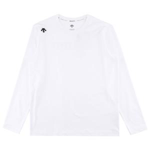 데상트 에센셜 기모 긴팔 티셔츠 SP313XTL91WHT