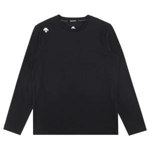 데상트 에센셜 기모 긴팔 티셔츠 SP313XTL91BLK
