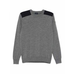 [PAUL  SHARK] 라프리마 남성 보트 넥 Holl 스웨터 인 울 14311053T02 Grey /8