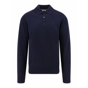 [BURBERRY] 라프리마 남성 보트 넥 Poor 셔츠 인 캐시미어 8113268 Blue /8