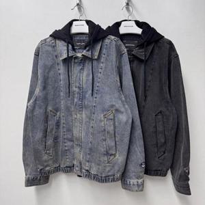 인터크루 HC10 남성)후드탈부착데님점퍼 ITZ3UJ02A