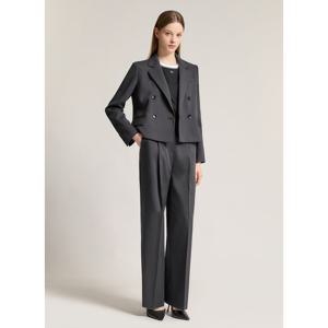 [시스티나]더블 크롭 셋업 자켓 -AWSJKO11010