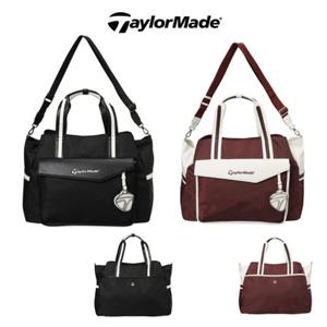 테일러메이드 어패럴 골프 웨어 25 F W TWBBOF692 999 보스턴백 신발 주머니 내장 어깨끈 큰가방