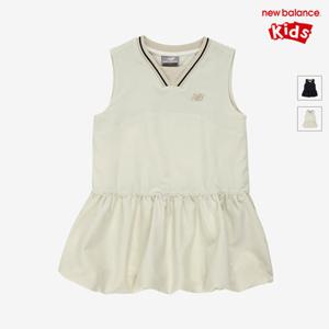 [뉴발란스키즈] NK9KF3811G(64) 크림 NBgC) 벌룬 미니 드레스