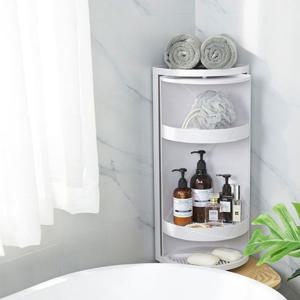 회전식 욕실 수납함 코너 정리함