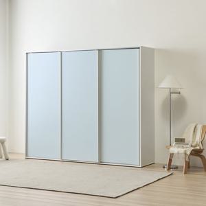 소소숲 플로리 E0 슬라이딩 옷장 2400 A형