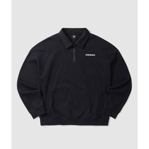 엄브로 에센셜 카라 하프집업 맨투맨 BB UP323CFS93 BLK0 WMG0 DGN0