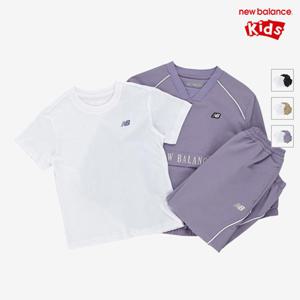 [뉴발란스키즈] NK9YF3101U(88) 라벤더 [3PCS] ESSENTIAL) 우븐 피스테 셋업