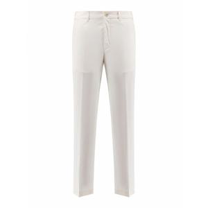 [HUGO BOSS] 라프리마 남성 캐주얼 코튼 앤 실크 팬츠 50545652118 화이트 /8