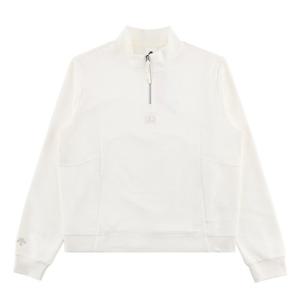 데상트 여성 셔링엠보 반집업 맨투맨 SP322UAN89IVY