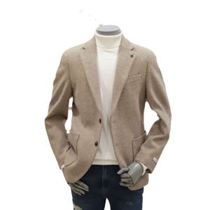 [본(정장)]BON 베이지 울 부클 저지 남성 자켓 (BN3FEA231)