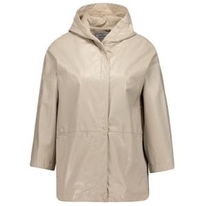 [벨리시앙]페이크레더 후드 집업 재킷 JK4103