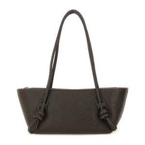 헤레우 노티드 스트랩 가죽 숄더 백 FLECGRWBA25002 3 DARKBROW