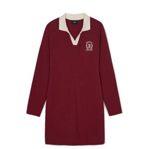 MLB W 오픈카라 바시티 슬림핏 원피스 A5 3FOPV0144 43WIS 50BKS