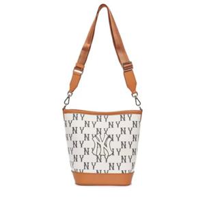 MLB 빅 클래식 모노그램 자카드 뉴 버킷백 A7 3ABML023N 50CRS 07NYD