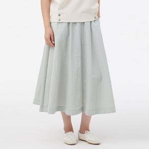 [빌드]BPFS201 텍스처 포인트 스커트/빅사이즈/미시/여성/가을