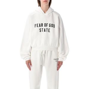 피어오브갓 에센셜 모던 핏 드로우스트링 프리 후드티 192SP257