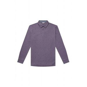 [BY파크랜드][오스틴리드]퍼플 올오버 프린트 티셔츠_A3TL1313