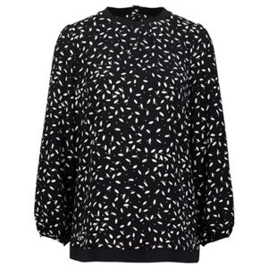 [벨리시앙]라운드넥 스판 블라우스 BL3317