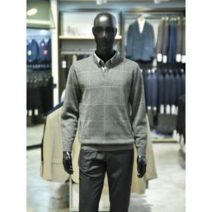 오스틴리드 세이브존03 가을 빅체크 레이어드 니트 AWT37925