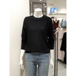 [KL][KL] 스팽글 라운드 풀오버 니트 KKPOPJ0600 (P003686840)