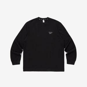 [리복] 아카이브 긴팔 티셔츠 - 블랙 RETS5FL21BK