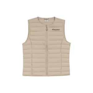 디스커버리 여성 픽시버G 튜브 구스다운 패딩베스트 DWDV72046BGL