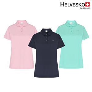 헬베스코 여성 스판 파스텔 반팔티셔츠 H2MWTS275