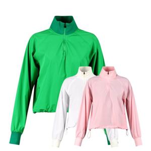 럭스골프 여성 반집업 텐션 긴팔 티셔츠 LB4M608W