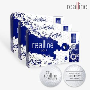 리얼라인 몬스터7 시그니처 트리플라인 3PC 밸런스 골프공 3더즌 36구