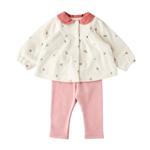 밍크뮤 25년가을겨울신상(PK)플라워자수상하복35C1261006A