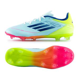 아디다스 F50 리그 미드 FG/MG 남성 멀티 그라운드 축구화 터프화 블루 IH0191