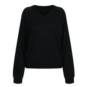 샵앤) 여성 국산 루즈핏 브이넥 나그랑 니트 티셔츠 FRB-WKN-20780-블랙