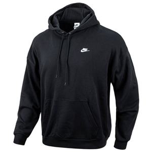나이키 클럽 플리스 오버사이즈 프렌치 테리 풀오버 맨투맨 면 후드 L/S 검정 1817010