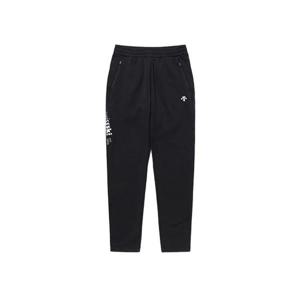 데상트 공용 기모 스트레치 트레이닝 팬츠 BP423SFPO1-BLK0