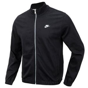 나이키 클럽 니트 자켓 스포츠 긴팔 면 집업 트레이닝 점퍼 검정 츄리닝 자켓 3427010