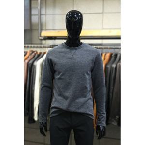 [빠니깔레]MARIO차콜스티치로고 슬림핏 기모티셔츠 d-gtee61ch