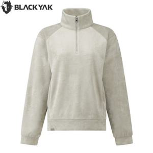 블랙야크 여성 겨울 트레이닝 긴팔티셔츠 코듀로이 플리스 아노락 맨투맨2 1BYSSFU503LT