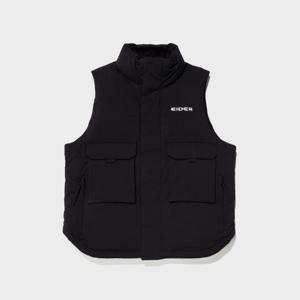 아이더조끼 JQS DMW24656Z1 PUFFY (퍼피) 남성 푸퍼 다운 베스트 (Black)