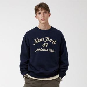 [후아유]남녀공용 Chain Stitch Sweatshirt(Brushed) WHMWF4T22U