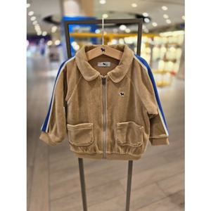 [블루독베이비] 25 FW(BR)소프트벨로아집업(45C1433002)백일 돌 티셔츠 등원 유아 아가옷 선물 (45C1433002