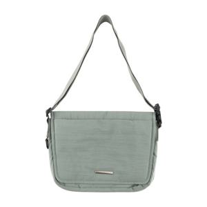 데상트 스포츠베이직 경량 패디드 메신저백 S SP323UBG7ALGRN