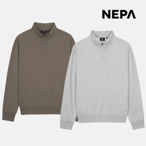 네파 남성 하프집업 맨투맨 티셔츠 땀흡수 기능성 등산티 7L55461