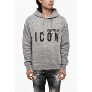 디스퀘어드2 후드 티셔츠 S79GC0085 S21600 814 Gray