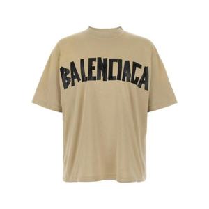 발렌시아가 반팔 티셔츠 764235TSVK19501 Beige