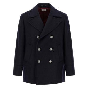 브루넬로 쿠치넬리 트렌치 코트 MY4967026KCX200 Blue