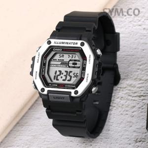 카시오 MWD-110H-1A 다이버 스포츠 스퀘어 디지털 남자 우레탄 시계 c